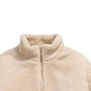 Fleece Jacket Premium Relaxed Fit Sherpa <b>Coat</b> Lightweight Casual Fashion Manufacturer Factory Export - Product Image 4