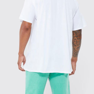 Ensemble T-shirt et short décontracté d'été pour homme OEM/ODM – Coton respirant et haut au design innovant – Vêtements confortables - Product Image 5