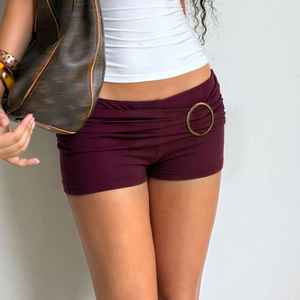 Shorts décontractés pour femmes, qualité professionnelle, taille élastique à cordon de serrage, ajustement réglable, séchage rapide, finition douce, essentiels de l'été - Product Image 6