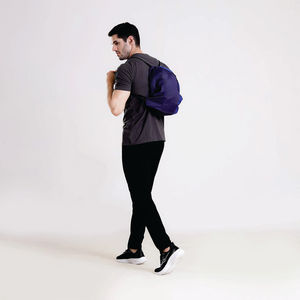 2026 <b>Drawstring</b> Gym Bag with Zipper Pocket Lightweight Cordura Sports <b>Backpack</b> for Gym Swim & Training 42x33 cm 2026 - Product Image 4