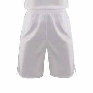 Op maat gemaakte nieuwe stijl basketbaluniform van 100% polyester, gemaakt in Pakistan, OEM fabriek voor basketbaluniformen - Product Image 4