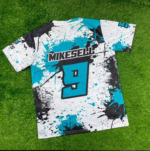 Camisetas Deportivas de Manga Corta, Transpirables, con Estampado Digital, Tejido Ligero 100% Poliéster y Logotipo Personalizado - Product Image 4