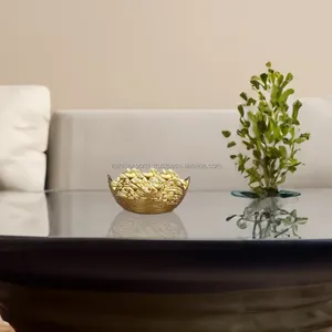 Tazón de Metal de Diseño Moderno Inspirado en las Tendencias para Decoración de Interiores, Tazón de Metal de Lujo Hecho a Mano para Eventos Premium de Zahid Exports Bespoke Metal - Product Image 2