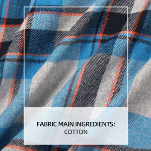 เสื้อเชิ้ตแขนยาวลายสก็อตผ้าฟลีซขนาดใหญ่พิเศษสำหรับผู้ชาย สไตล์แฟชั่นฤดูใบไม้ร่วง รับผลิตตามสั่งขายส่ง - Product Image 6