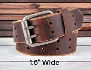 Cinturón Casual de Cuero Genuino para Hombre, Piel de Vaca, Color Sólido, Hebilla de Pin, Duradero, de Una Sola Pieza, Nuevo Estilo - Product Image 2