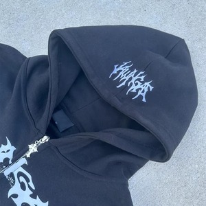 Sweat à capuche d'hiver personnalisé pour homme, motif uni, polaire 100% coton, broderie, nouveau design, best-seller - Product Image 2