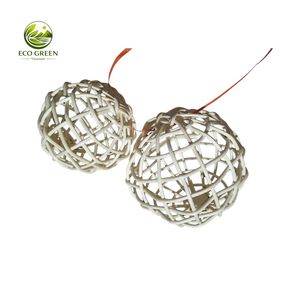 Pelota de Juguete para Perros Hecha a Mano con Ratán Natural, Juguete Masticable Resistente para Cachorros y Perros Pequeños, Entrenamiento, Ecológico - Product Image 3