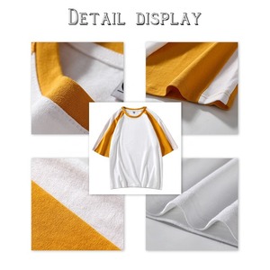 T-shirt en coton 100% de haute qualité, coupe ample, 300 g/m², 260 g/m², t-shirt décontracté pour homme, coupe ample, 100% coton, t-shirts personnalisés - Product Image 4