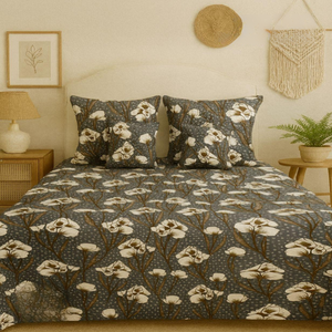 Ropa de Cama Exclusiva que Embellece Tu Cama Diaria |   Juego de Ropa de Cama de 5 Piezas, Tamaño Grande |   Fundas de Almohada Acolchadas con Cierre |   Cojines - Product Image 1