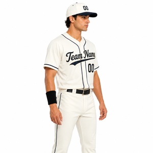Maillot de baseball confortable offrant une construction durable et une grande liberté de mouvement pour les séances d'entraînement et les matchs de compétition OEM - Product Image 3