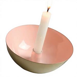 Candelabro de Metal duradero respetuoso con el medio ambiente hecho a mano, precio bajo esmaltado, portavelas de Ramadán de Navidad para el hogar - Product Image 1