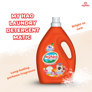 My Hao 5X Matic <b>Laundry</b> <b>Detergent</b> Concentrated Liquid European Formula French Perfume Deep Clean Stain Removal Vietnam Eco Care - Product Image 4