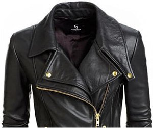 PU <b>Leather</b> <b>Women's</b> Autumn/Winter Slim Fit Stand Collar Woven <b>Bomber</b> <b>Jacket</b> Fashionable Zipper Outerwear 2026 - Product Image 4