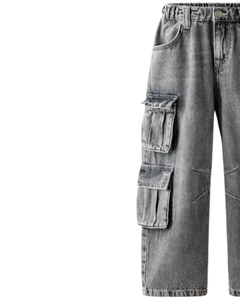 Pantalones Vaqueros de Mezclilla para Hombre, Corte Relajado, Casuales, de Algodón Elástico, Cómodos y Duraderos, Proveedor Mayorista de Ropa Personalizada - Product Image 4