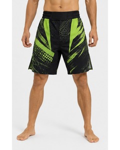 กางเกงชกมวย MMA แบบแฮนด์เมด พิมพ์ลายดิจิทัล สีตามสั่ง ผลิตจากโพลีเอสเตอร์ 100% สำหรับฝึกซ้อมและแข่งขันศิลปะการต่อสู้ - Product Image 3