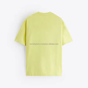 เสื้อยืดผ้าฝ้ายแท้ไซส์ใหญ่พิเศษสำหรับผู้ชายใส่ไปยิมฟิตเนสแห้งเร็วสำหรับฤดูร้อนกลางแจ้งสไตล์ลำลองสีพื้นแบบสั้น - Product Image 4