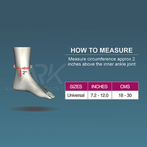 Outdoor Winter Unisex Sports <b>Ankle</b> <b>Brace</b> Basic Protection Four-Way Stretch Spandex Wrap-Around Straps Breathable Hook Loop - Product Image 3