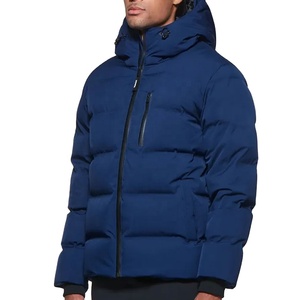 Chaqueta de burbujas de alta calidad para hombre, nuevo diseño, impermeable, cortavientos, reversible, con cuello alto, estilo moderno, para invierno y actividades al aire libre. - Product Image 6