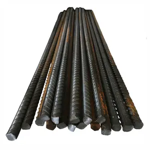 Large Stock Building Material Tmt Reinforcing 14mm Hot Rolled Iron Deformed Steel Rebar Rod