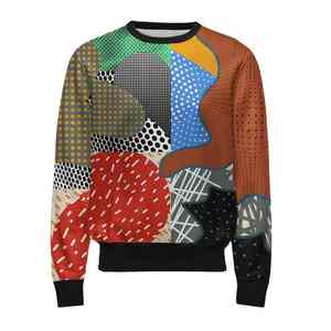Sweat-shirt en molleton sublimé uni pour l'automne, 100% coton, haute qualité, respirant, séchage rapide, écologique, pull pour homme - Product Image 4