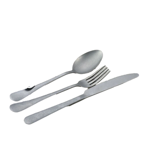 Indian Modern Stainless Steel Western Flatware Set Includes <b>Steak</b> <b>Knife</b> Fork Spoon Dessert Spoon Dishwasher Safe Mirror Polish - Product Image 6