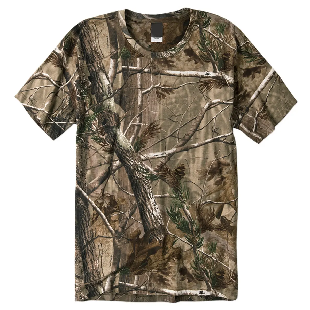 Tree print Jungle printed palm tree real camo T Shirt Tshirt Men T-shirts man 100% Cotton made tees shirts half sleeves