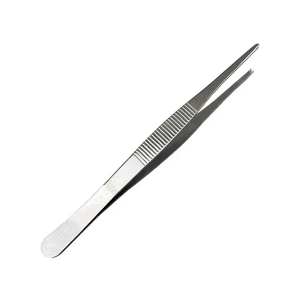 Pinces à tissus manuelles de haute qualité en acier inoxydable, instruments chirurgicaux, pinces à dissection dentées - Product Image 1