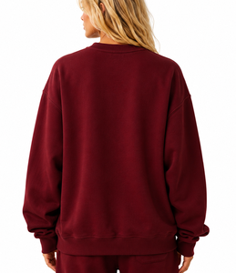Pull à col roulé oversize pour femme, en coton 100% premium, tricoté, à manches courtes, sweat-shirt d'hiver avec logo frontal, respirant - Product Image 3