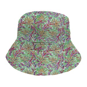 Vente d'usine – Nouveaux chapeaux bob matelassés personnalisés à imprimé intégral, avec logo sur mesure, pour hommes et femmes, haute qualité - Product Image 2