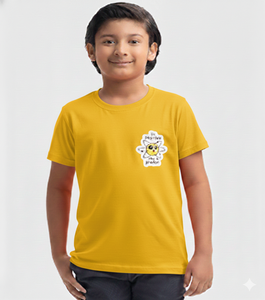 T-shirts et polos pour garçons en coton à col rond, tricotés, décontractés, à épaules tombantes, imprimés, surdimensionnés, personnalisés pour l'été - Product Image 5