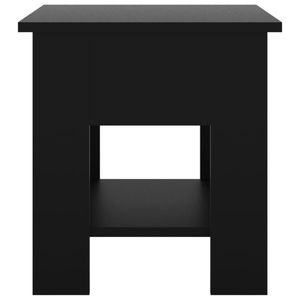 15.7 per tavolino in legno nero \ "x15.7 \" x16.5 \" - Product Image 5