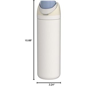 Borraccia sportiva FreeSip in acciaio inossidabile isolata, senza BPA, con cannuccia, per sport, viaggi e scuola - Product Image 3