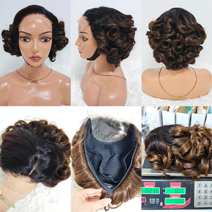 Promotion 74$ Letsfly Perruques en cheveux humains 12A avec fermeture en dentelle suisse 5x5 sans colle, Cheveux de haute qualité en gros - Product Image 3