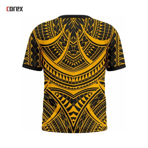 Camiseta Deportiva Personalizada de Polinesia, Sublimada, Sólida, Formal, de Cuello Redondo, Tejida, de Secado Rápido - Product Image 5