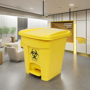 Foot Pedal Waste <b>bin</b> for hospital use made of <b>plastic</b> heavy duty - Product Image 6