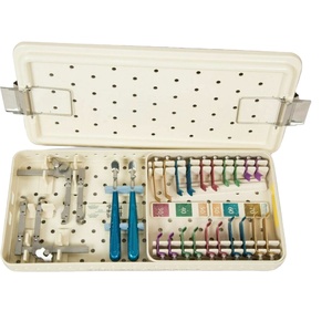 ชุดเครื่องมือผ่าตัดดึงกระดูกสันหลังแบบ Trimline Steel Cervical Retractor Spine System ชนิดใช้มือ  คลาส II CE - Product Image 1