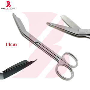 Ciseaux chirurgicaux manuels de qualité supérieure pour pansements, usage hospitalier et clinique, ciseaux médicaux en acier inoxydable pour traumatismes, outil de premiers secours pour pansements - Product Image 2