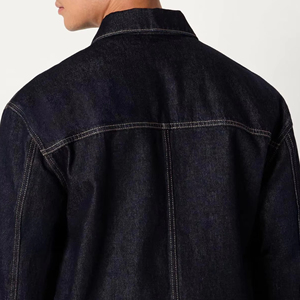 100% Cotton Made Breathable Material <b>Men</b> <b>Denim</b> <b>Jackets</b> / New Style Jeans <b>Jackets</b> With Custom Logo & Design Printed - Product Image 5