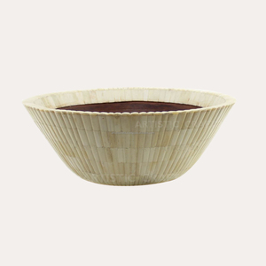 Bol en céramique japonais fait à la main avec base en bois Caractéristiques jetables écologiques Conception complexe fabriquée à la main - Product Image 4