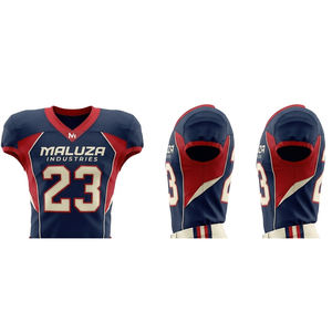 Uniforme de Fútbol Americano Personalizado Serie Pursuit, Sublimación Completa, Ligero, Aerodinámico, Conjunto de Jersey de Fútbol Profesional - Product Image 4