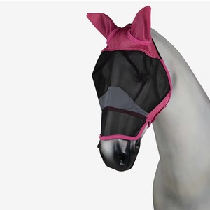 Fabricant et grossiste d'équipements équestres sur mesure, fournisseur de masques anti-mouches par sublimation pour chevaux, produits équestres de qualité supérieure, Pakistan - Product Image 3