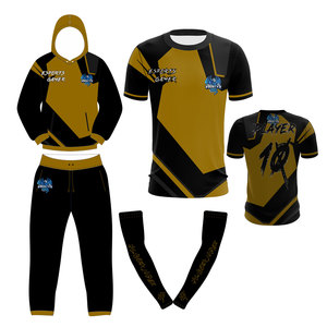 Maillot de jeu personnalisé pour l'e-sport, impression par sublimation, maillot d'équipe léger et respirant, uniforme de joueur compétitif - Product Image 3