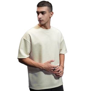 Vente en gros 2025 T-Shirt en coton biologique de haute qualité 100% à épaules tombantes surdimensionné 300 Gsm Style Hip Hop grande taille - Product Image 1