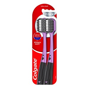 Cepillo de dientes Colgate Optic White de alto rendimiento para blanqueamiento con eliminación de manchas y cuidado suave de las encías - Product Image 1