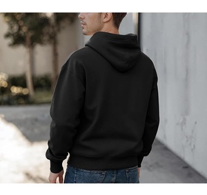 Sweat à capuche pour homme, best-seller, 100% coton, doublé, manches longues, col tombant, uni, confortable, grande taille, personnalisable - Product Image 2