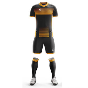 Soccer Jersey Football Suit Digital Printed Custom Logo Hot Selling Uniform Kits Sportswear <b>Athletic</b> Compression Kits - Product Image 2