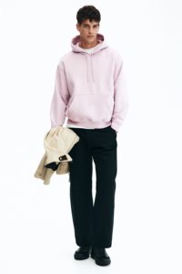 เสื้อฮู้ดดี้ผู้ชายไซส์ใหญ่แบบขายส่ง เนื้อผ้าฝ้ายฟลีซใส่สบาย เหมาะสำหรับใส่ในชีวิตประจำวัน - Product Image 4