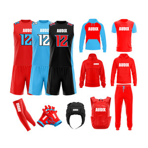 ชุดยูนิฟอร์มฟุตบอล 7 คน แบบกำหนดเอง พร้อมเสื้อและกางเกงขาสั้นพิมพ์ลายดิจิทัล ผลิตจากโพลีเอสเตอร์/สแปนเด็กซ์ แห้งเร็ว สำหรับผู้ใหญ่ทุกเพศ - Product Image 1