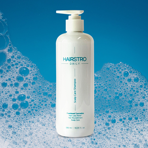 HAIRSTRO Shampooing Quotidien Soin du Cuir Chevelu Formule Concentrée Centella Asiatica Biotine 500ml Soulagement Chute de Cheveux Unisexe Tous Types de Cheveux - Product Image 2