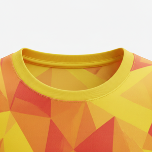 Ensemble maillot et short personnalisés imprimés par sublimation, vêtements de sport respirants en polyester, fabricant - Product Image 6